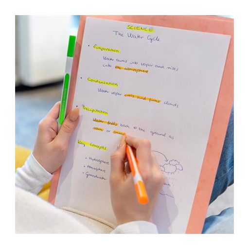 Szövegkiemelő toll készlet, 1-4 mm, SCHNEIDER "Shine-Up", 4 különböző szín