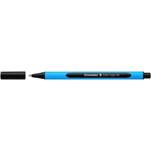 Golyóstoll, 0,7 mm, kupakos, SCHNEIDER "Slider Edge XB", fekete