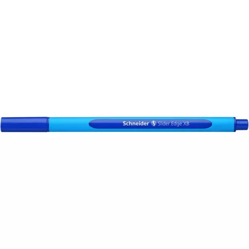 Golyóstoll, 0,7 mm, kupakos, SCHNEIDER "Slider Edge XB", kék