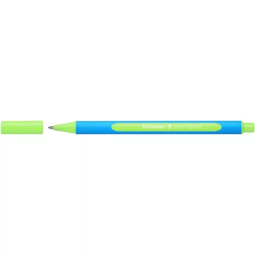 Golyóstoll, 0,7 mm, kupakos, SCHNEIDER "Slider Edge XB", világoszöld