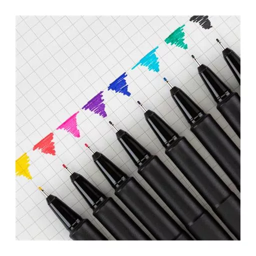 Tűfilc, 0,4 mm, SCHNEIDER "Topliner 967", narancssárga