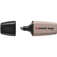   Szövegkiemelő, 1-4 mm, STABILO "Boss Mini Nature vibes", melegszürke