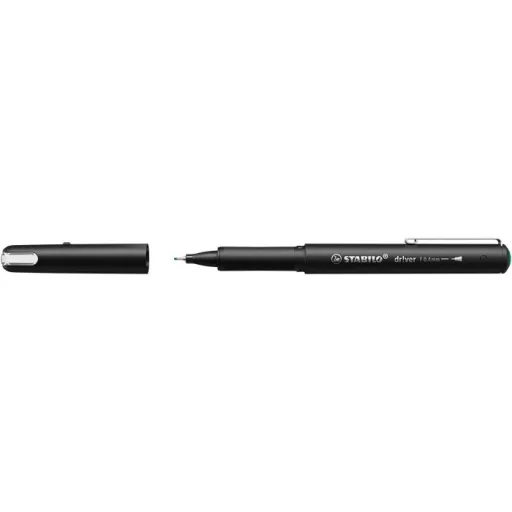 Tűfilc, 0,4 mm, STABILO "dr!ver", zöld