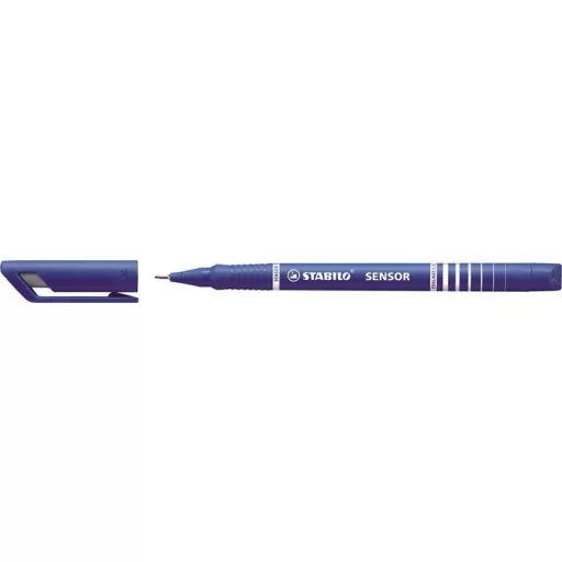 Tűfilc, 0,3 mm, STABILO "Sensor", kék