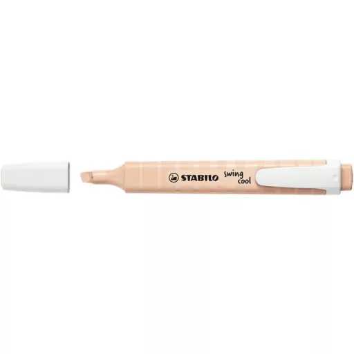Szövegkiemelő, 1-4 mm, STABILO "Swing cool NatureCOLORS", bőrszín