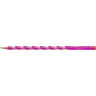   Grafitceruza, HB, háromszögletű, vékony, jobbkezes, STABILO, "EASYgraph", rózsaszín
