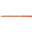 Grafitceruza, HB, háromszögletű, vékony, jobbkezes, STABILO, "EASYgraph", narancs