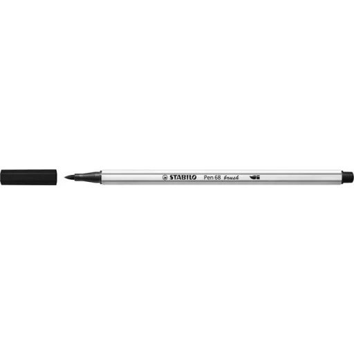 Ecsetirón, STABILO "Pen 68 brush", fekete
