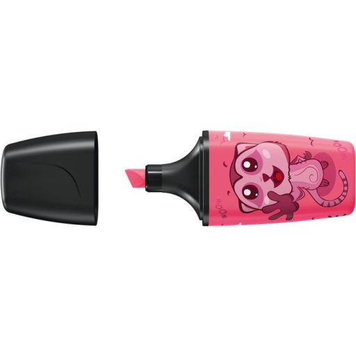 Szövegkiemelő készlet, 2-5 mm, STABILO "Boss Mini Animal Vibes", 5 különböző szín