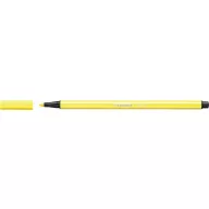 Filctoll, 1 mm, STABILO "Pen 68", neon sárga