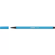 Filctoll, 1 mm, STABILO "Pen 68", neon kék