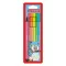Filctoll készlet, 1 mm, STABILO "Pen 68", 6 neon szín