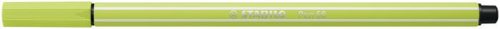 Filctoll, 1 mm, STABILO "Pen 68", limezöld