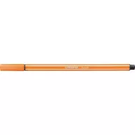   Filctoll, 1 mm, STABILO "Pen 68", halvány narancssárga