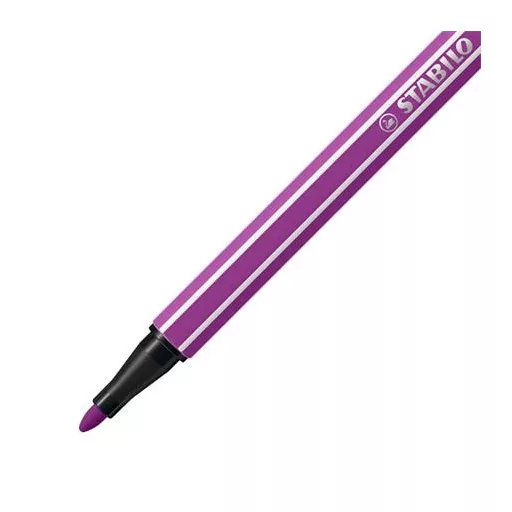 Filctoll készlet, 1 mm, STABILO "Pen 68", 30 különböző szín