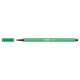 Filctoll, 1 mm, STABILO "Pen 68", zöld