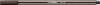 Filctoll, 1 mm, STABILO "Pen 68", kávébarna