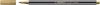 Filctoll, 1,4 mm, STABILO "Pen 68 metallic", arany