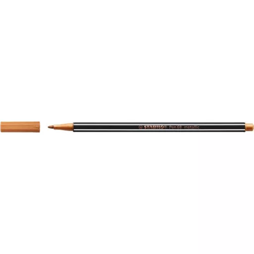 Filctoll, 1,4 mm, STABILO "Pen 68 metallic", bronz