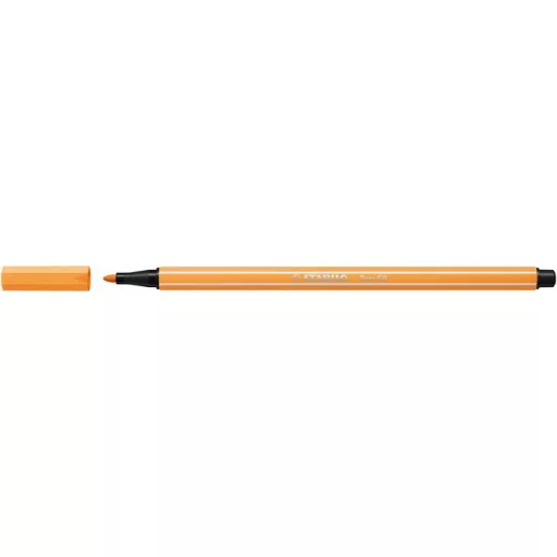 Filctoll, 1 mm, STABILO "Pen 68", papaya