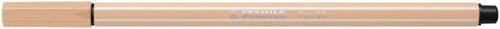 Filctoll, 1 mm, STABILO "Pen 68", bőrszín