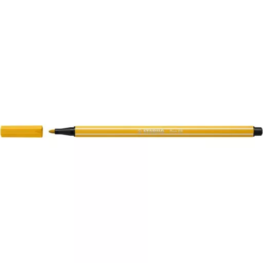 Filctoll, 1 mm, STABILO "Pen 68", curry