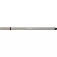Filctoll, 1 mm, STABILO "Pen 68", melegszürke
