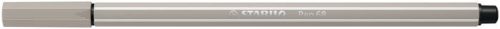 Filctoll, 1 mm, STABILO "Pen 68", melegszürke