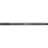 Filctoll, 1 mm, STABILO "Pen 68", mély szürke