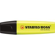   Szövegkiemelő, 2-5 mm, STABILO "BOSS original", sárga