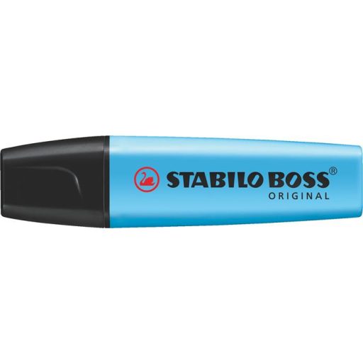 Szövegkiemelő, 2-5 mm, STABILO "BOSS original", kék
