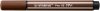 Filctoll, 1-5 mm, vágott hegy, STABILO "Pen 68 MAX", barna