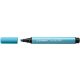 Filctoll, 1-5 mm, vágott hegy, STABILO "Pen 68 MAX", azúrkék