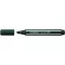 Filctoll, 1-5 mm, vágott hegy, STABILO "Pen 68 MAX", földzöld