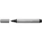 Filctoll, 1-5 mm, vágott hegy, STABILO "Pen 68 MAX", középszürke