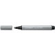 Filctoll, 1-5 mm, vágott hegy, STABILO "Pen 68 MAX", középszürke