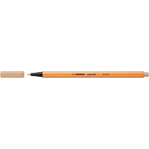 Tűfilc, 0,4 mm, STABILO "Point 88", bőrszín
