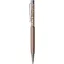 Golyóstoll, rózsa-arany, felül topáz SWAROVSKI® kristállyal töltve, 14 cm, ART CRYSTELLA®