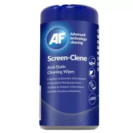   Tisztítókendő, képernyőhöz, antisztatikus, 100 db, AF "Screen-Clene"
