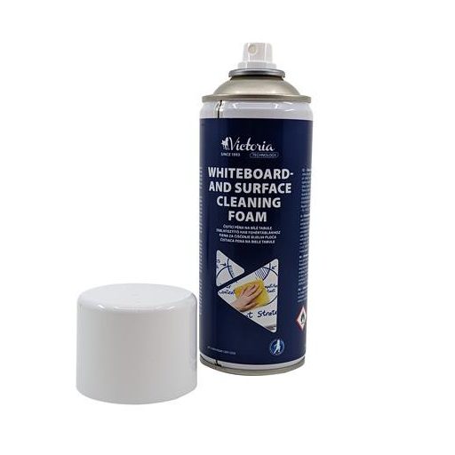 Tisztítóhab, fehértáblához, 400 ml, VICTORIA TECHNOLOGY