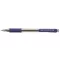 Golyóstoll, 0,4 mm, nyomógombos, UNI "SN-101 Laknock Fine", kék