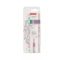   Tűfilc készlet, 0,4 mm, UNI "Emott Candy Pop", 5 különböző szín