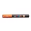 Dekormarker, 0,7-1,0 mm, UNI "Posca PC-1M", narancs