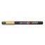 Dekormarker, 0,7 mm, UNI "Posca PC-1MR", arany