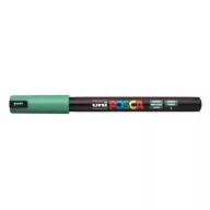 Dekormarker, 0,7 mm, UNI "Posca PC-1MR", zöld
