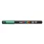 Dekormarker, 0,7 mm, UNI "Posca PC-1MR", zöld
