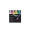 Dekormarker készlet, 0,9-1,3 mm, UNI "Posca PC-3M", 8 különböző pasztell szín