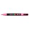 Dekormarker, 0,9-1,3 mm, UNI "Posca PC-3M", rózsaszín