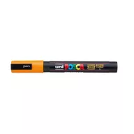   Dekormarker, 0,9-1,3 mm, UNI "Posca PC-3M", ragyogó sárga