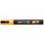 Dekormarker, 1,8-2,5 mm, UNI "Posca PC-5M", okker